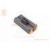 Фонарь передний 2 диода 1600 lumen алюминиевый, Li-ion 3.7V 4400mAh зарядка от USB, влагозащитный,
