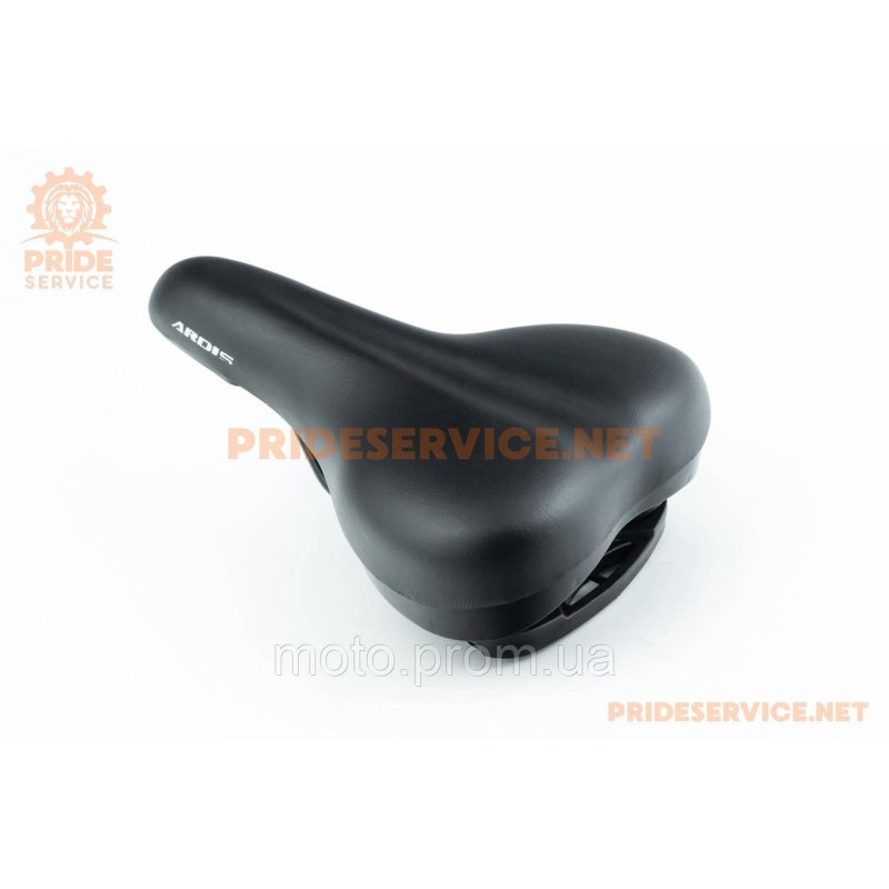 Сидіння MTB 255x170мм, чорне 073E