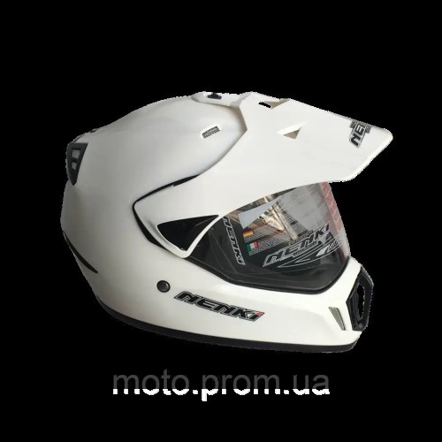 Шлем (мотард) Nenki MX-310, White (L)