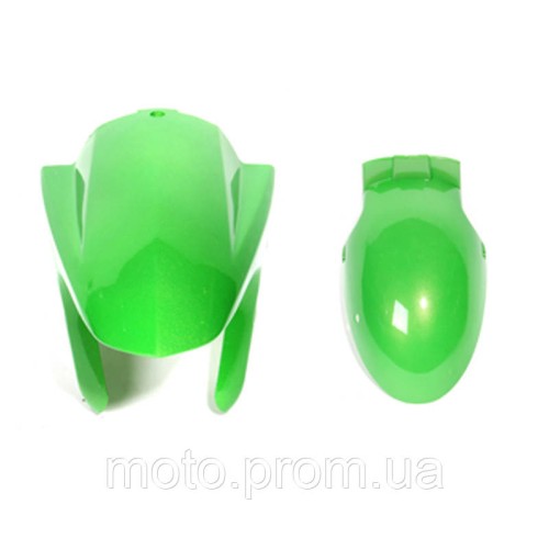 Крило переднє (2 деталі) YB50QT-15D (зелене)