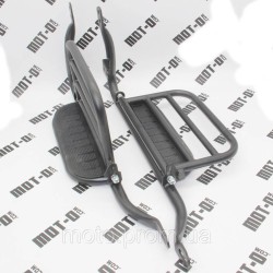 Підніжки пасажира (л+п) чорна Shineray XY150GY-17 Підніжки пасажира (л+п) чорна Shineray XY150GY-17