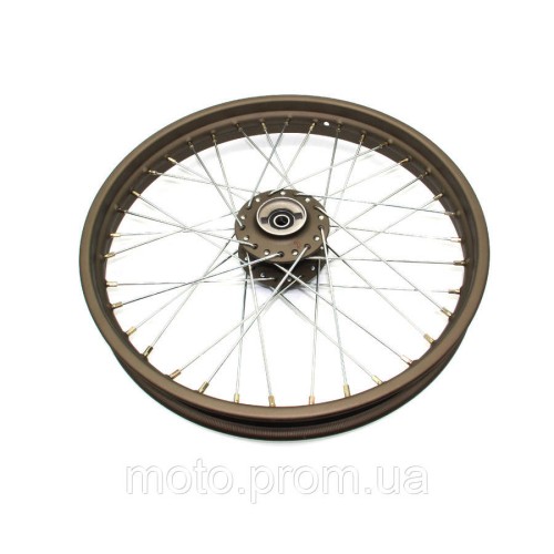Диск передний R19*1.85J, коричн. (4 болт. креп. диска, ось 15мм) XY250GY-9А