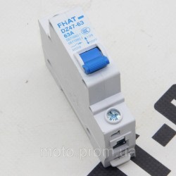 Автомат электрозащиты 63А Fada Spin 2000W Автомат электрозащиты 63А Fada Spin 2000W