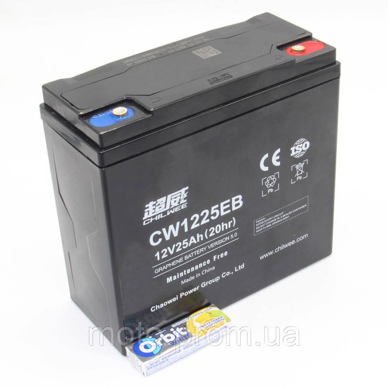 Тяговая АКБ CHILWEE CW1225EB 12V25Ah