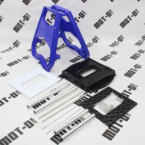 Мотопідставка Plastic&Aluminum, Motocross, синя 