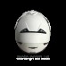 Шлем (мотард) Nenki MX-310, White (XL)