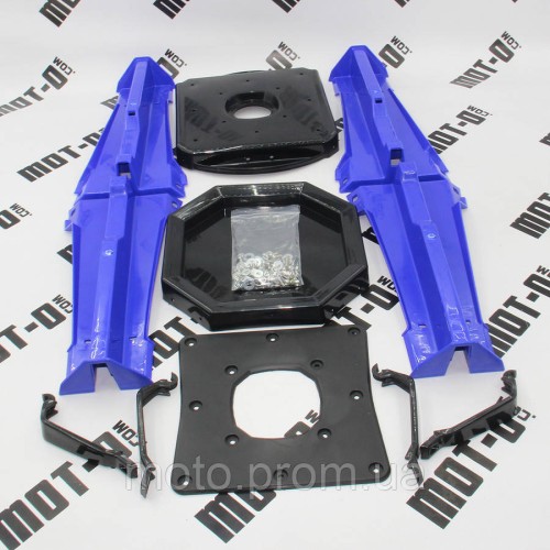 Мотоподставка Plastic, Motocross, синяя 