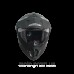 Шлем (мотард) Nenki MX-310, Matte Black (XL)