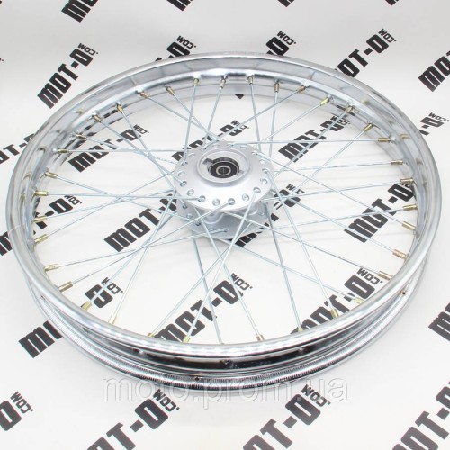 Диск передний под 4 болта R19*1,85 (хром) Shineray XY150GY-11B