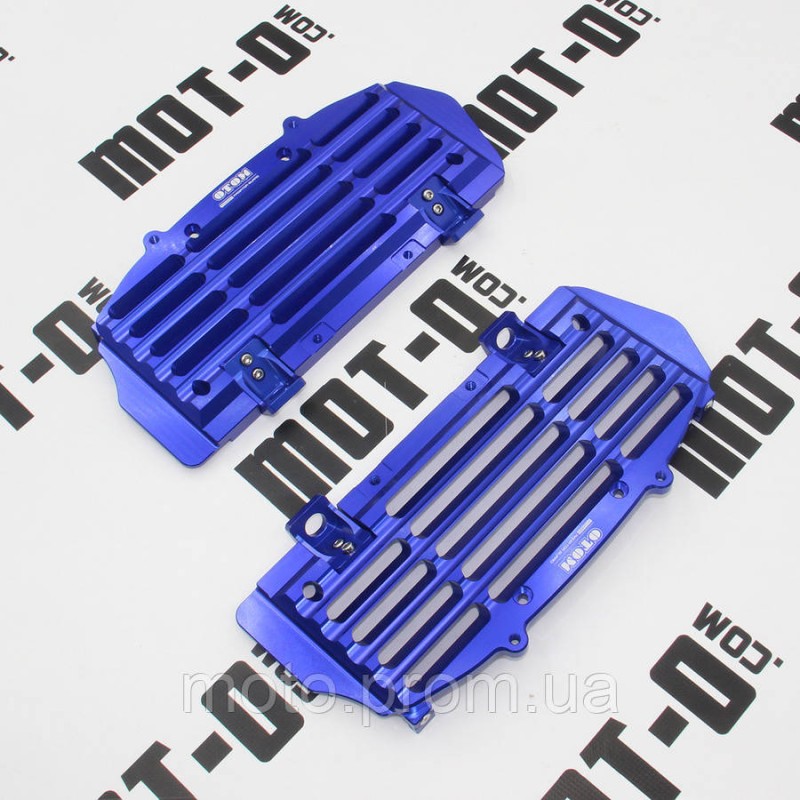 Захист радіатора, CNC, синій
