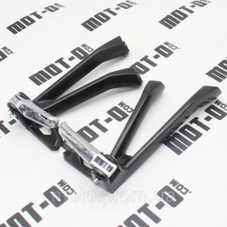 Підніжки пасажира+кронштейн (л+п) KOVE ZF400GS-A (450RR PRO International) Підніжки пасажира+кронштейн (л+п) KOVE ZF400GS-A (450RR PRO International)