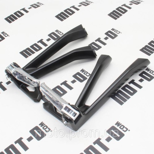 Підніжки пасажира+кронштейн (л+п) KOVE ZF400GS-A (450RR PRO International)