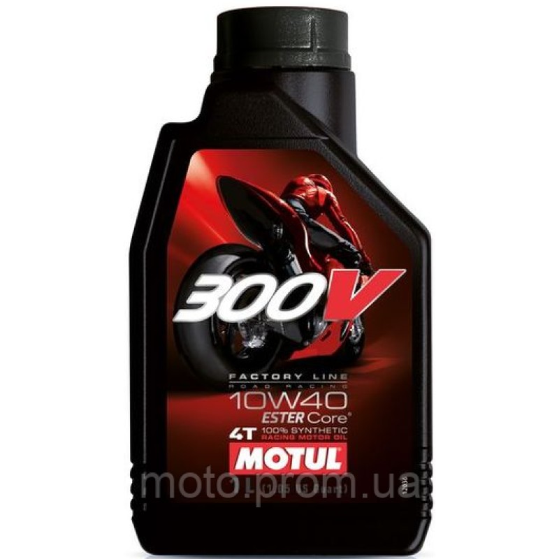 Масло Motul 300V 4T Factory Line Road Racing SAE 10W40 (1L)