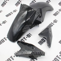Крыло переднее, черное МТ125-8 F4 (FIT II 2023)