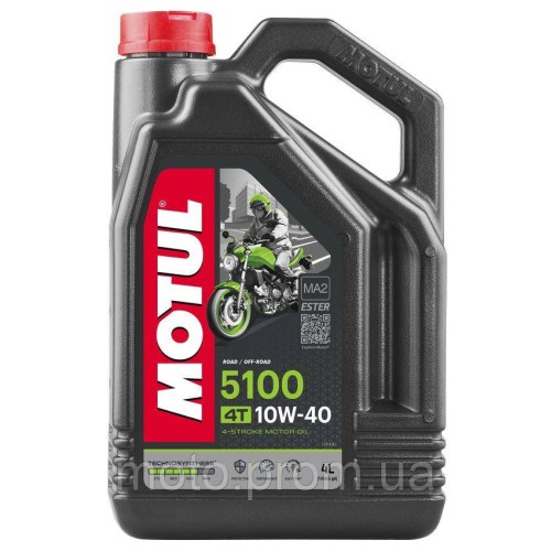 Масло Motul 5100 4Т SAE 10W40 (4L)
