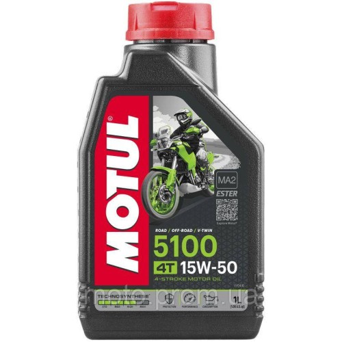Масло Motul 5100 4Т SAE15W50 (1L)