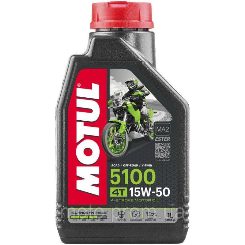 Масло Motul 5100 4Т SAE15W50 (1L)