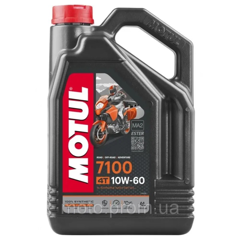 Масло Motul 7100 4Т SAE 10W60 (4L)