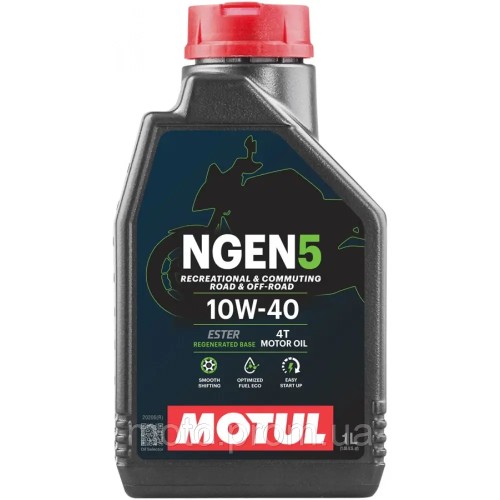 Масло Motul NGEN 5 4Т SAE 10W40 (1L)