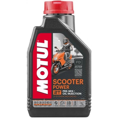 Масло Motul Scooter Power 2T (1L)