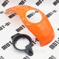 Пластик накладка бака центр., оранжевый KOVI RS250GY-LC (ADT 250)