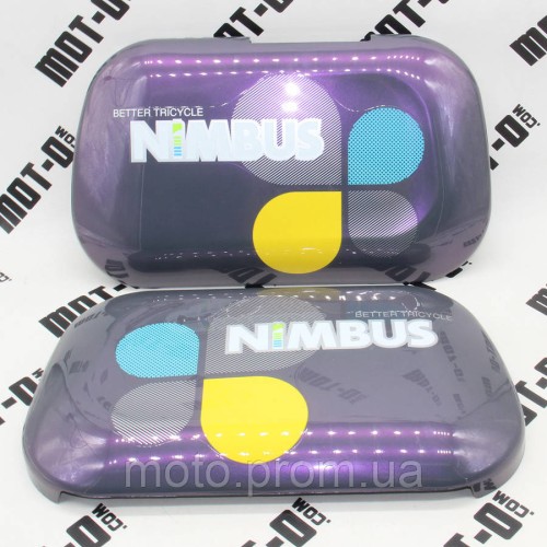 Пластикова задня панель сидіння (л+п), фіолетова Fada NiMBUS (FDET 08BRLA-72)
