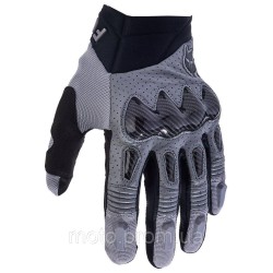 Мотоперчатки FOX Bomber Glove - CE Steel Gray XL (11) Мотоперчатки FOX Bomber Glove - CE Steel Gray XL (11)