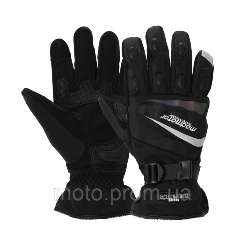 Мотоперчатки тёплые Mad Bike MT-16 M