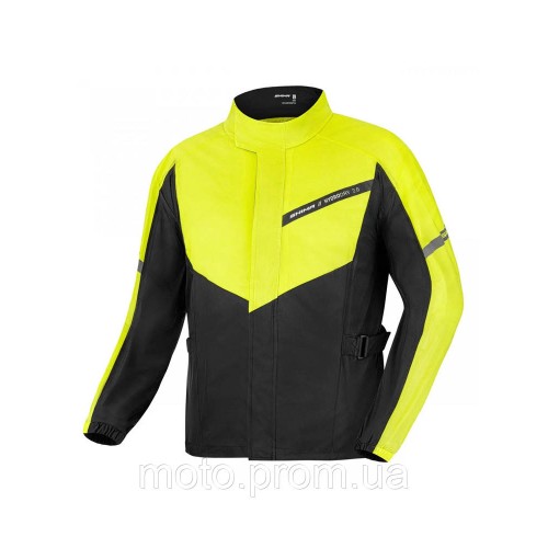 Мотодождевик куртка SHIMA Hydrodry 2.0 Black Fluo XXXXL