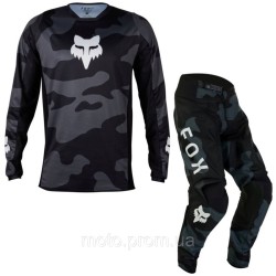 Джерси штаны FOX 180 BNKR Black XL