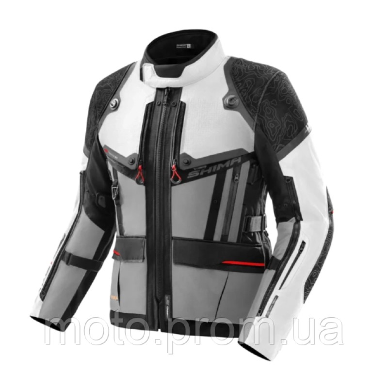 Мотокуртка Shima TRACKER Light Gray L