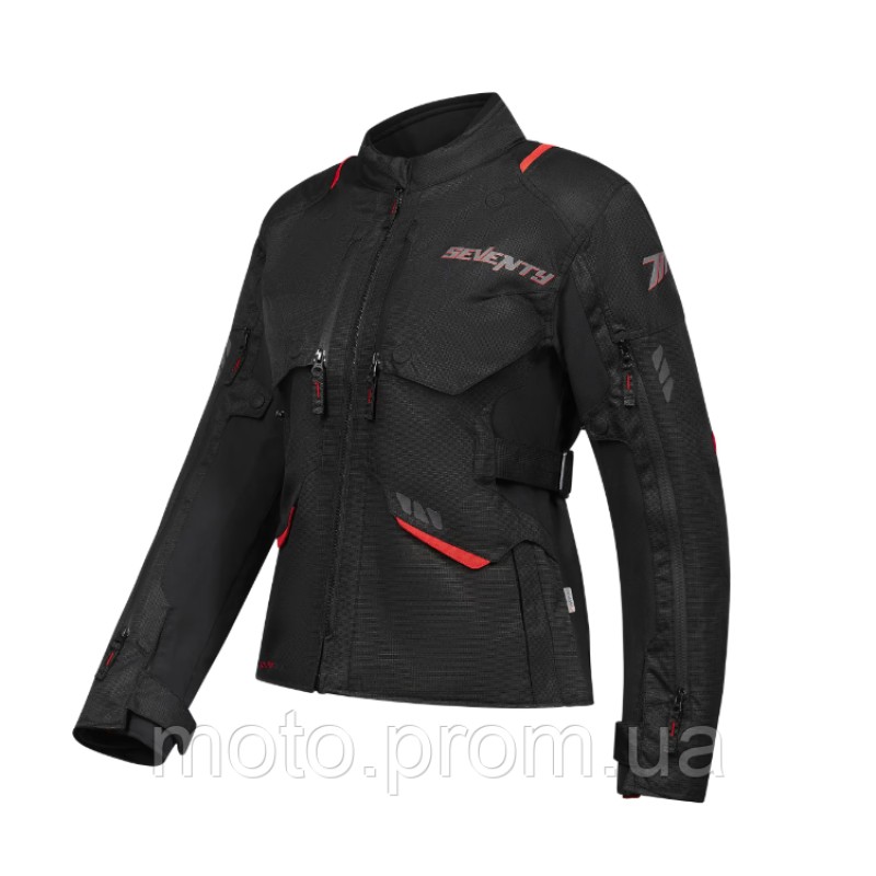 Мотокуртка Seventy JT67 Tanami Navy Grey Red M