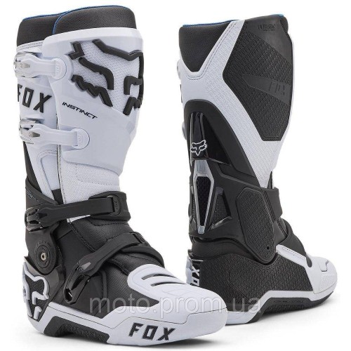 Мотоботи FOX INSTINCT Boot White 10