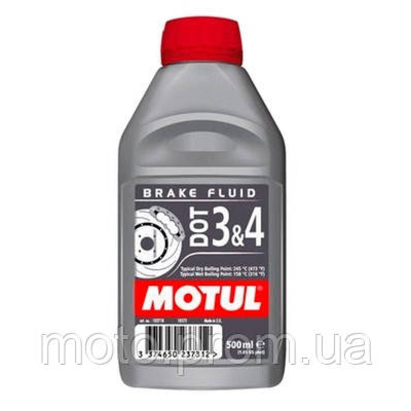 MOTUL DOT 3&4 0,5L гальмівна рідина