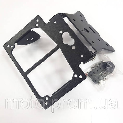 Крепеж номера квадратный черный AW56893