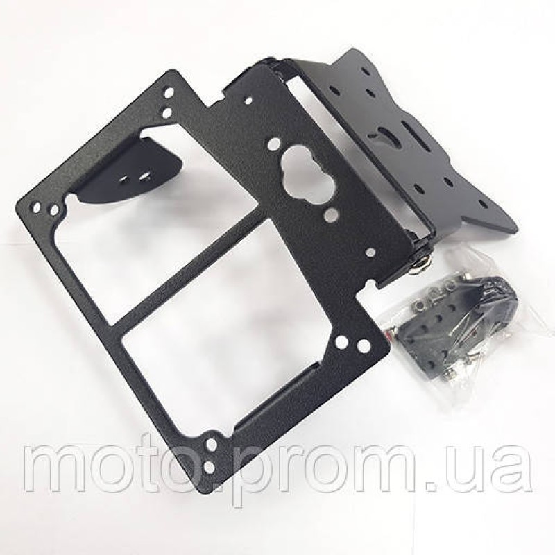 Крепеж номера квадратный черный AW56893