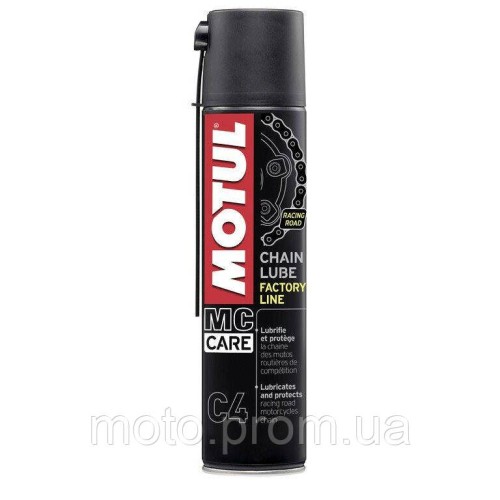 MOTUL C4 Chaine Lube Factory Line 400 ml Змащення ланцюга
