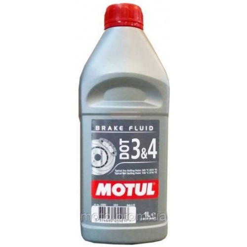 MOTUL DOT 3&4 1L тормозная жидкость