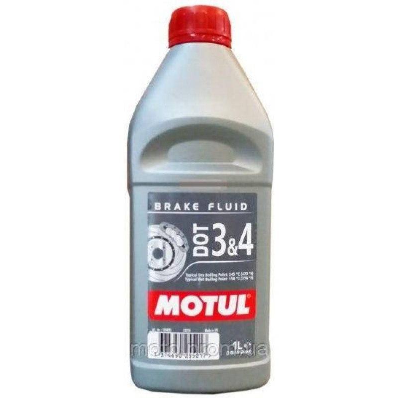 MOTUL DOT 3&4 1L тормозная жидкость