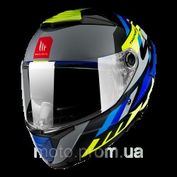 Мотошолом MT THUNDER 4 SV Ergo E17 Gloss Blue M Мотошолом MT THUNDER 4 SV Ergo E17 Gloss Blue M