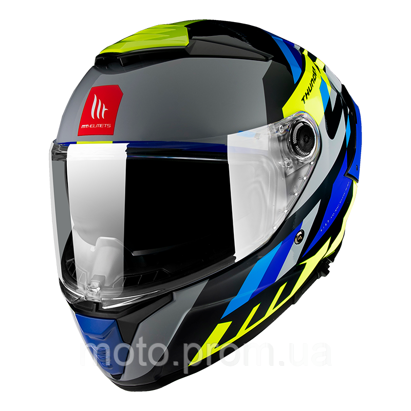 Мотошолом MT THUNDER 4 SV Ergo E17 Gloss Blue M