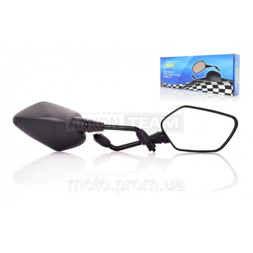 Зеркала черные пятиугольные M8 R+R