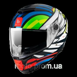 Мотошолом MT THUNDER 4 SV Drax B7 Gloss Blue M Мотошолом MT THUNDER 4 SV Drax B7 Gloss Blue M