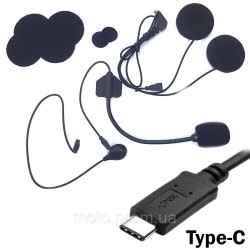 Навушники-мікрофон T-Max, T-Com гучні, 2 мікрофони Type-C Навушники-мікрофон T-Max, T-Com гучні, 2 мікрофони Type-C