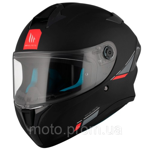 Мотошлем MT Targo S Solid A1 Matt Black ECE2206 L