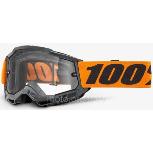 Окуляри 100% ACCURI 2 Enduro Orange - Clear Dual Lens, Dual Clear Lens