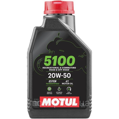 MOTUL 5100 20w-50 1L Моторна олива
