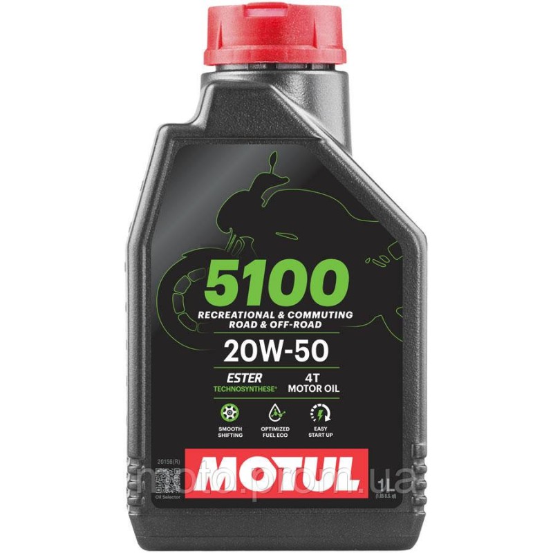 MOTUL 5100 20w-50 1L Моторна олива