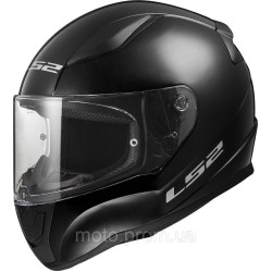 Мотошолом LS2 FF353 Rapid 2 Solid Gloss Black ECE2206 XXXL