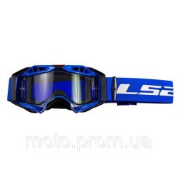 Маска кросова LS2 AURA Blue Clear Lens